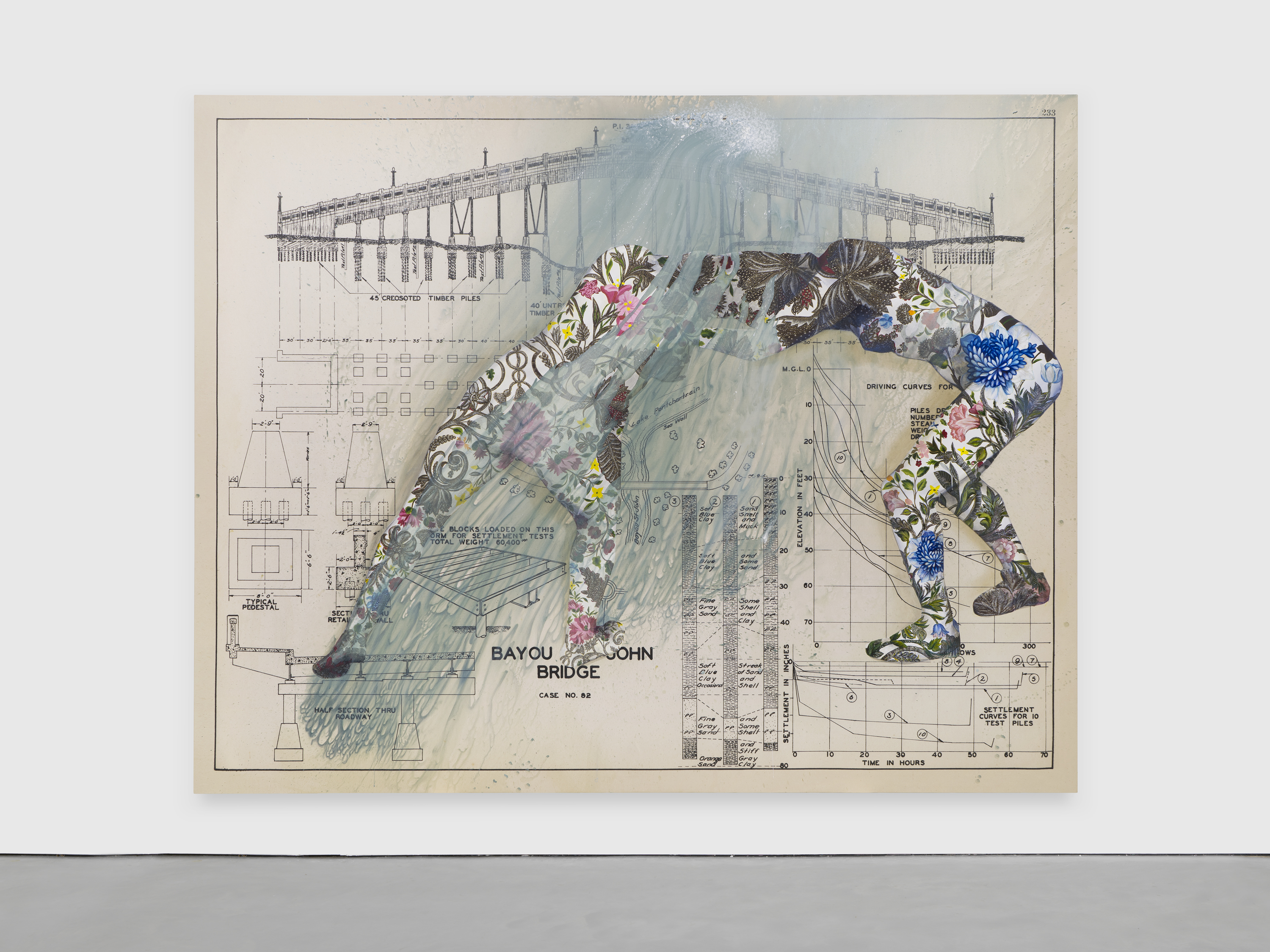 Firelei Báez - An open horizon (or the stillness of a wound), 2019 